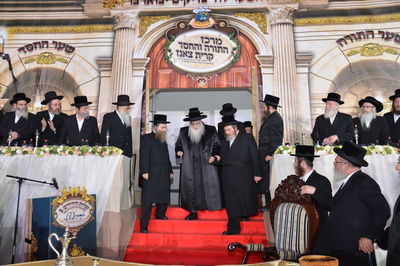 הוועידה היוקרתית של חסידות צאנז • גלריה