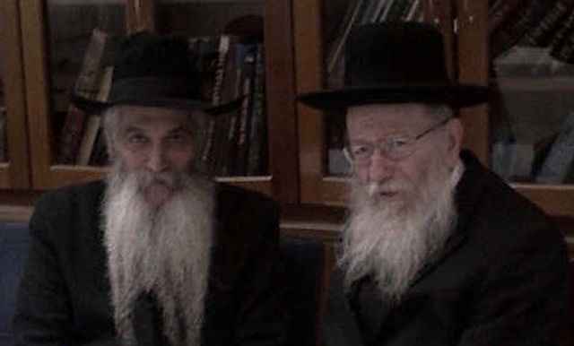 ליצמן עם האדמו"ר רבי דוד אבוחצירא