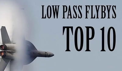 מפחיד: מטוסי קרב מטרים מהקרקע