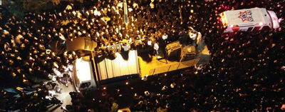 ההלוויה, הלילה