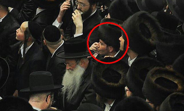 מוטי גרבר ז"ל, במהלך הלוויה