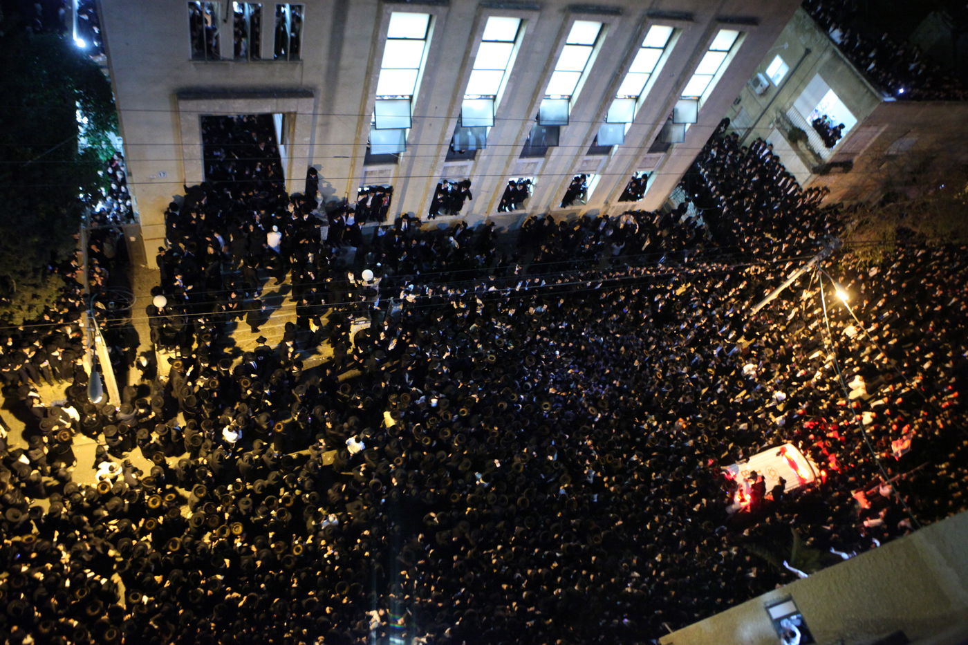 הלווית מרן הגר"ש וואזנר זצ"ל