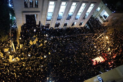 הלווית מרן הגר"ש וואזנר זצ"ל