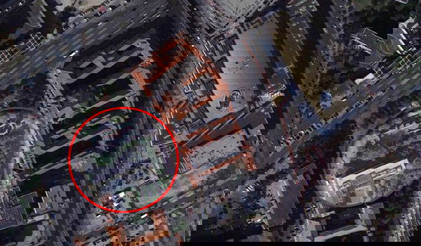 האזור בו נמצאה הגופה