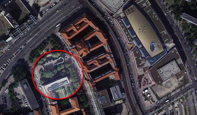 האזור בו נמצאה הגופה