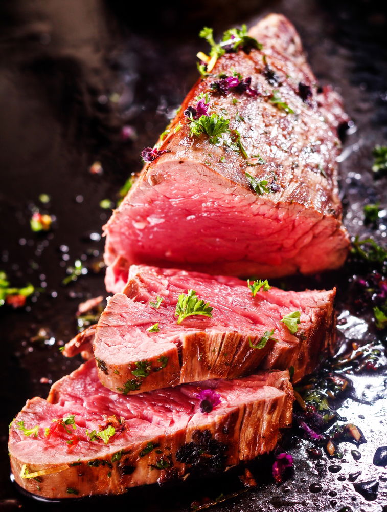 הכי בריא. סטייק רר אדום מבפנים