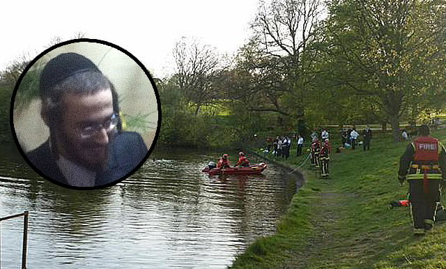 משה יצחק ז"ל על רקע החיפושים אחריו באגם