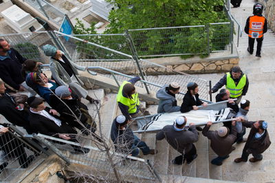 הלווייתו של שלום שרקי הי"ד