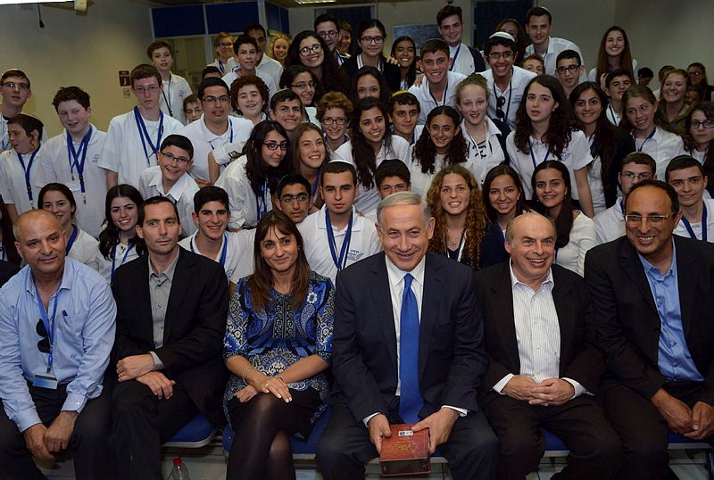 נתניהו ומתמודדי חוג התנ"ך