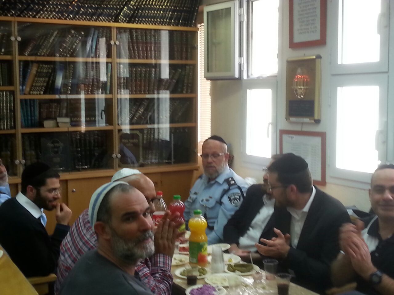 צפו: סיום מסכת סנהדרין במטה הארצי של המשטרה