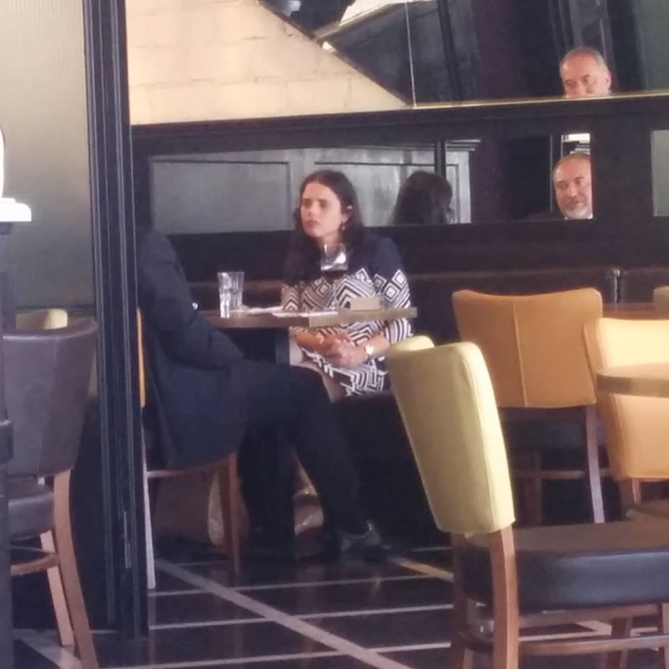 מתואמים? שקד וליברמן תועדו נפגשים בירושלים