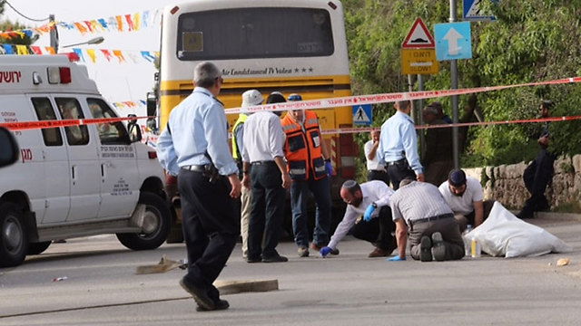 זירת התאונה