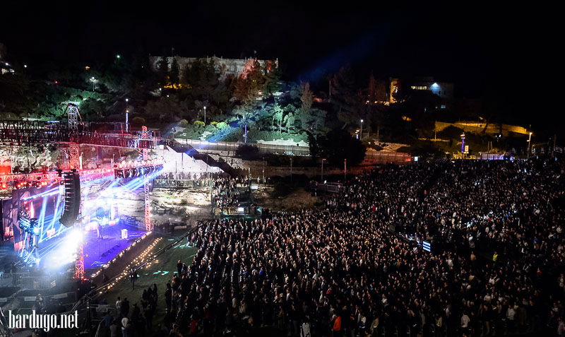גלריה: אלפים בטקס יום הזיכרון בבריכת הסולטן