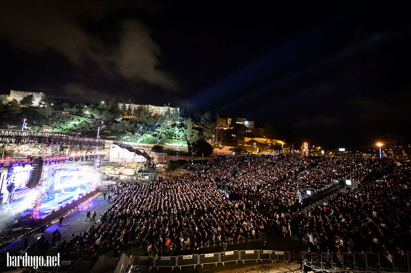 גלריה: אלפים בטקס יום הזיכרון בבריכת הסולטן
