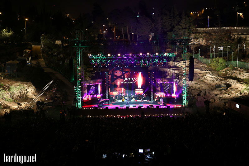 גלריה: אלפים בטקס יום הזיכרון בבריכת הסולטן