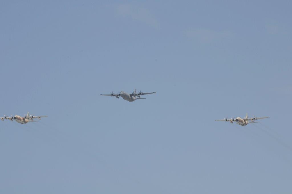 גלריה: המטס של חיל האוויר בשמי תל אביב