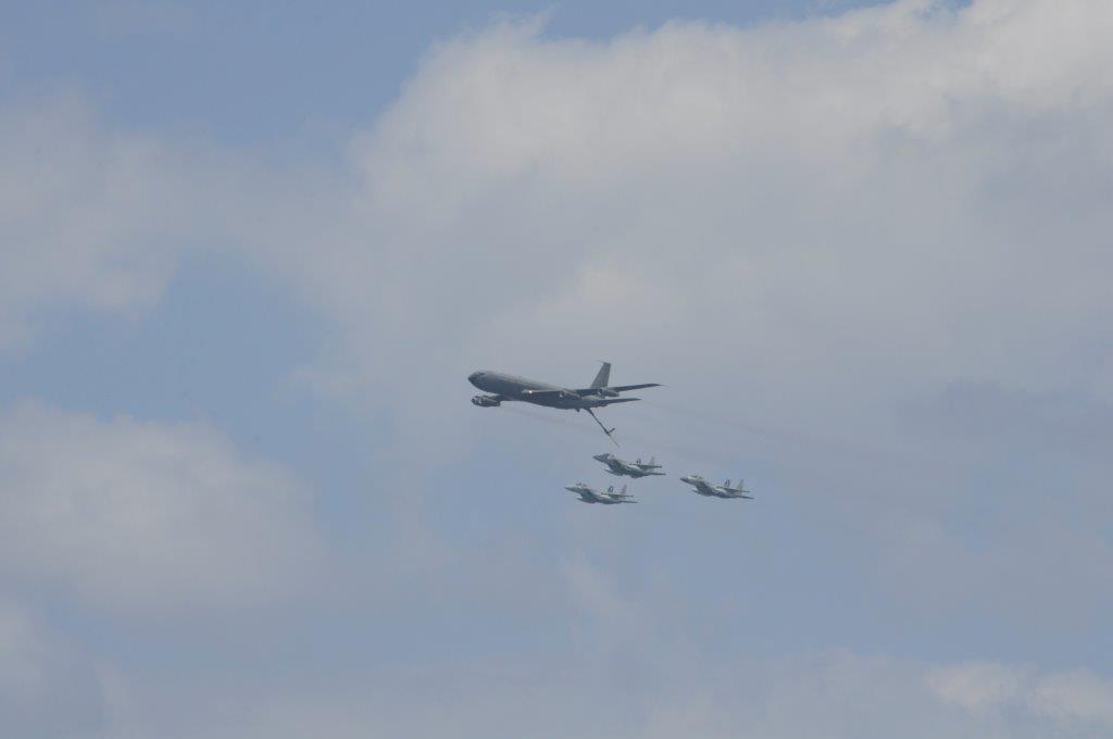 גלריה: המטס של חיל האוויר בשמי תל אביב
