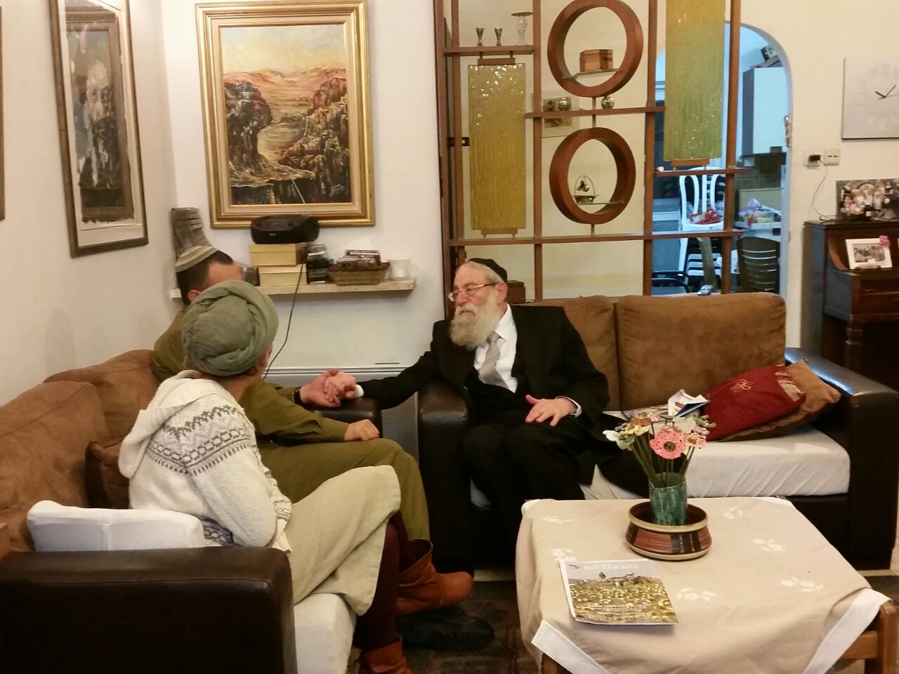 הרב שטרן לחייל המותקף: ערכתי "על האש" לחיילים בודדים