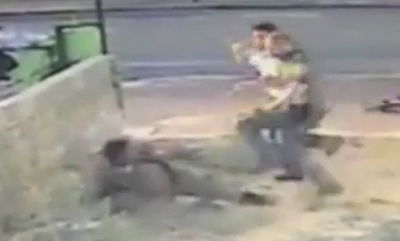 שוטר התנפל על חייל צה"ל והכה אותו באלימות • וידאו