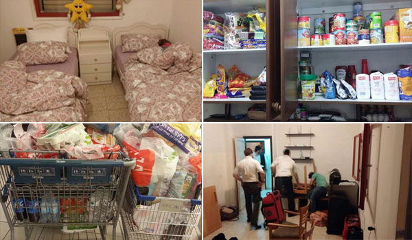 התרומות שגוייסו למשפחה: ממצרכי מזון ועד ריהוט