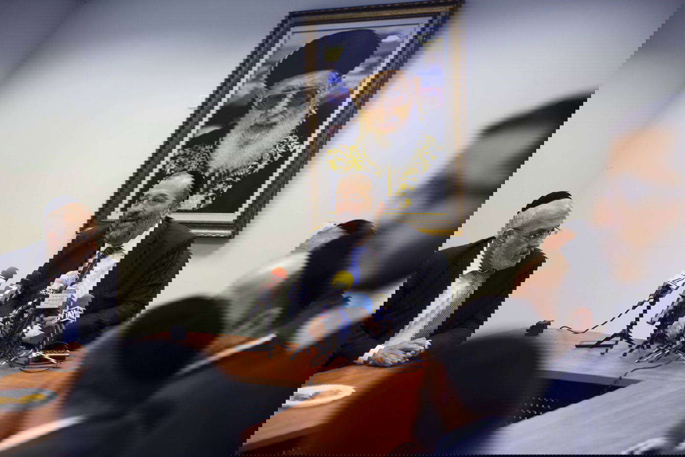 ישיבת סיעת ש"ס לאחר הבחירות