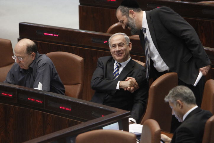 נתניהו לדרעי: מקבל את תנאי מע"מ אפס