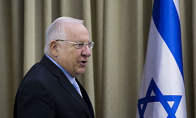 מחרימים. הנשיא ראובן ריבלין