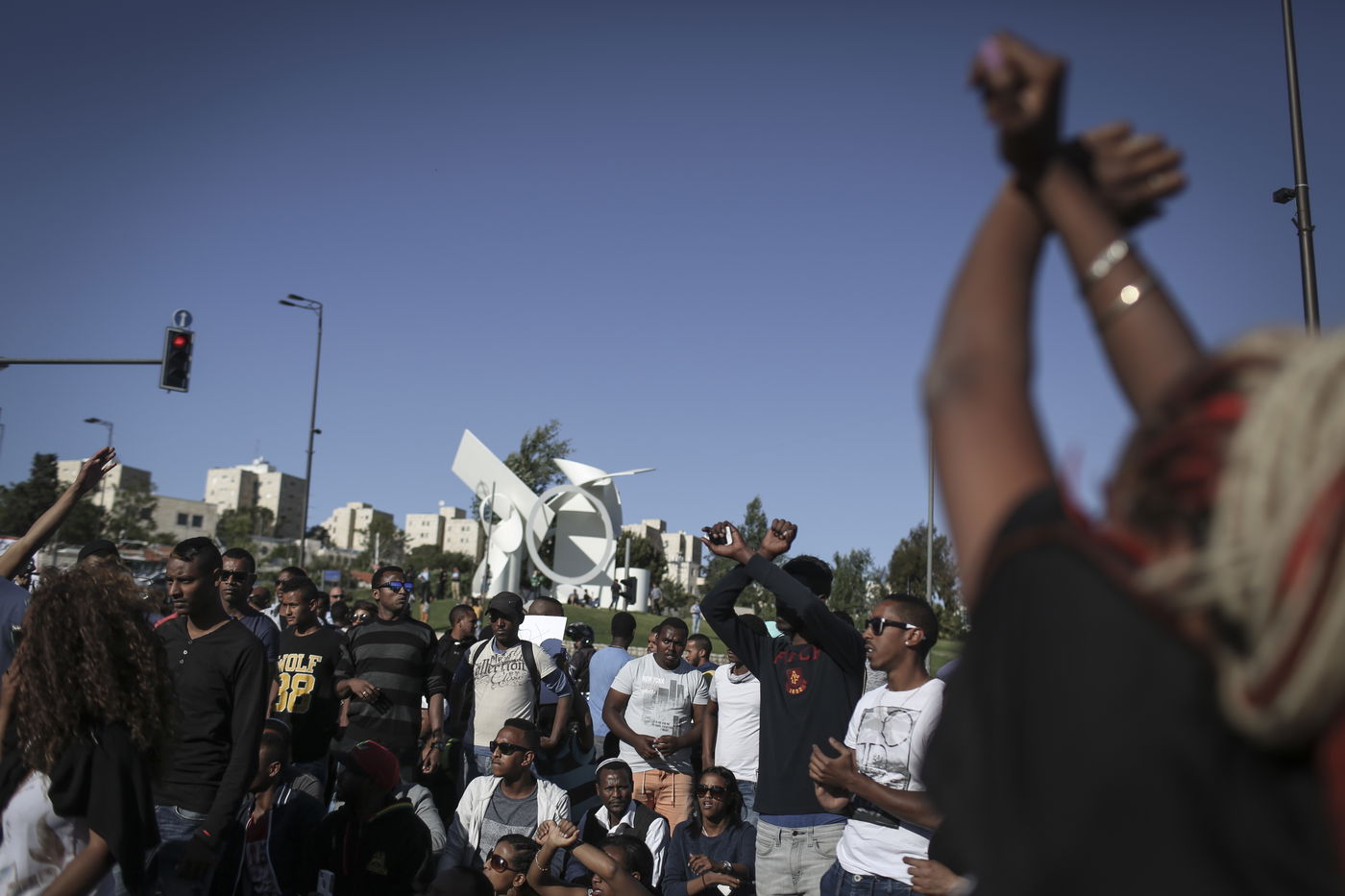 ההפגנה בירושלים, בשבוע שעבר