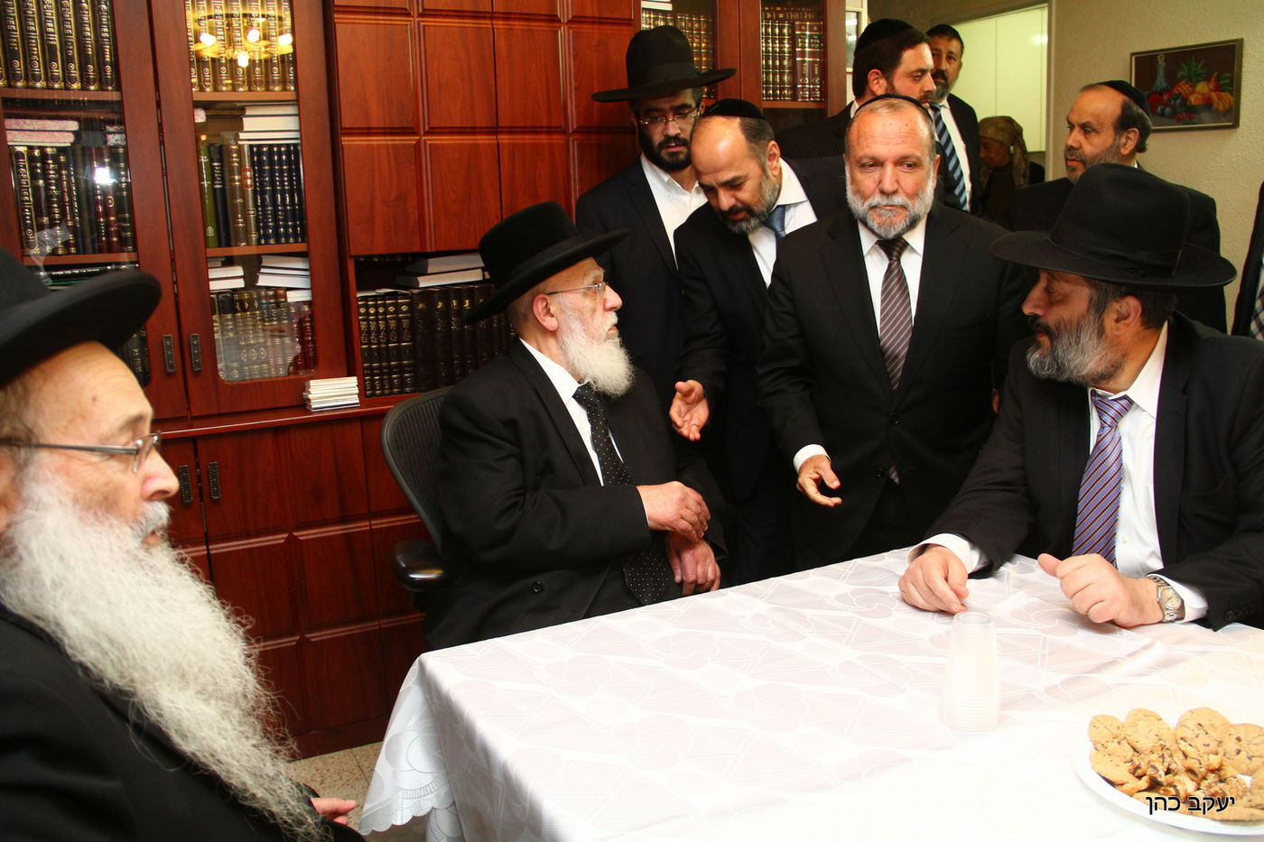 תיעוד: מועצת חכמי התורה אישרה את ההסכם הקואליציוני