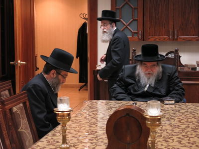 האדמו"ר מבעלזא וח"כ משה גפני