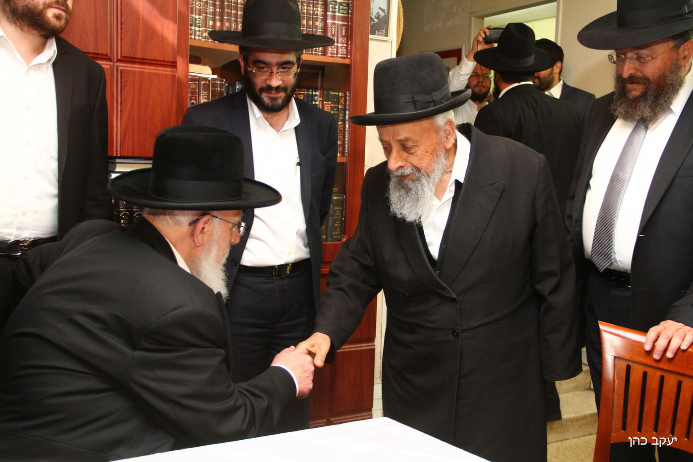 תיעוד: מועצת חכמי התורה אישרה את ההסכם הקואליציוני