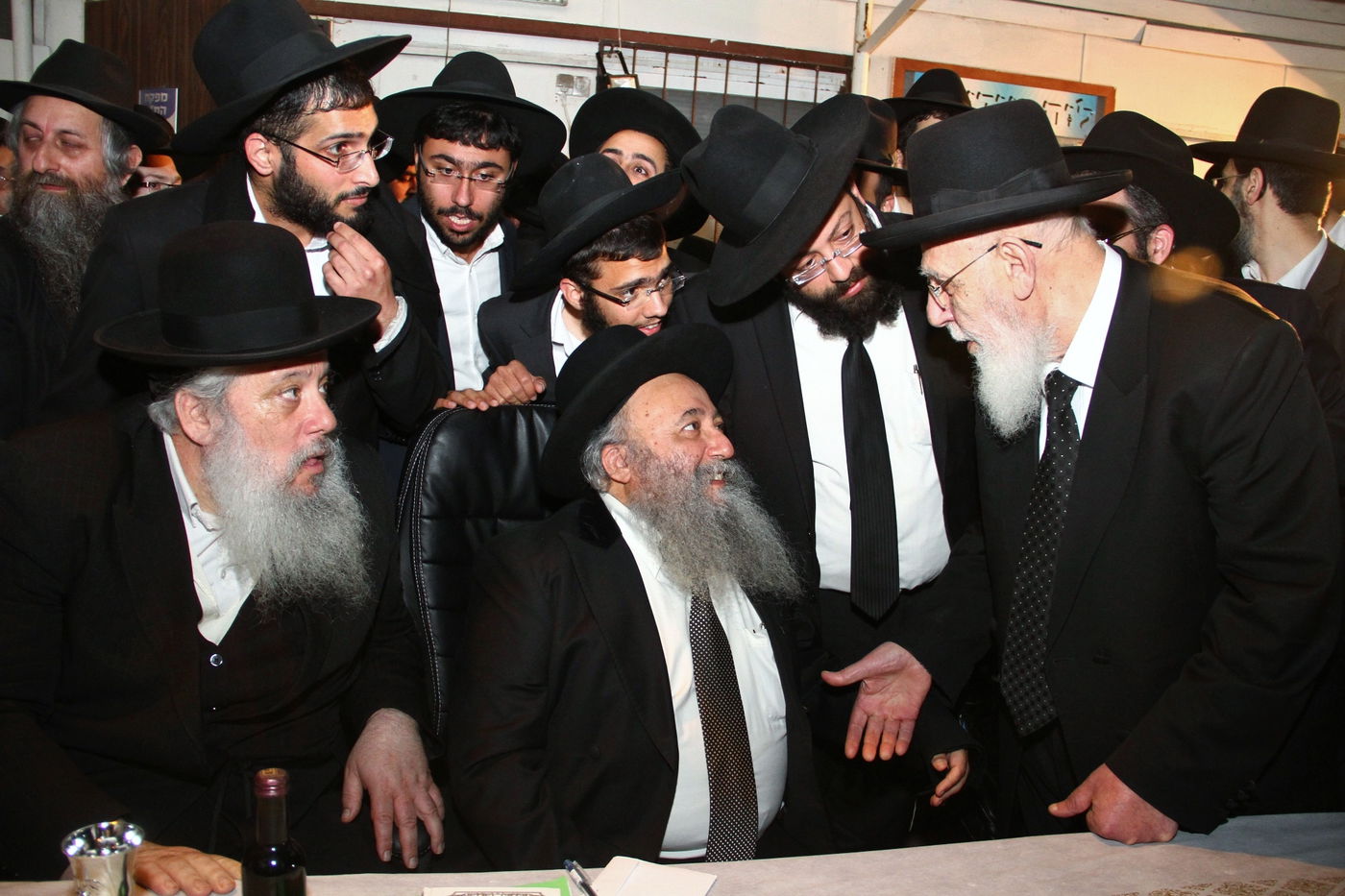 גלריה: נשיא המועצת הגר"ש כהן ב'פדיון פטר חמור'