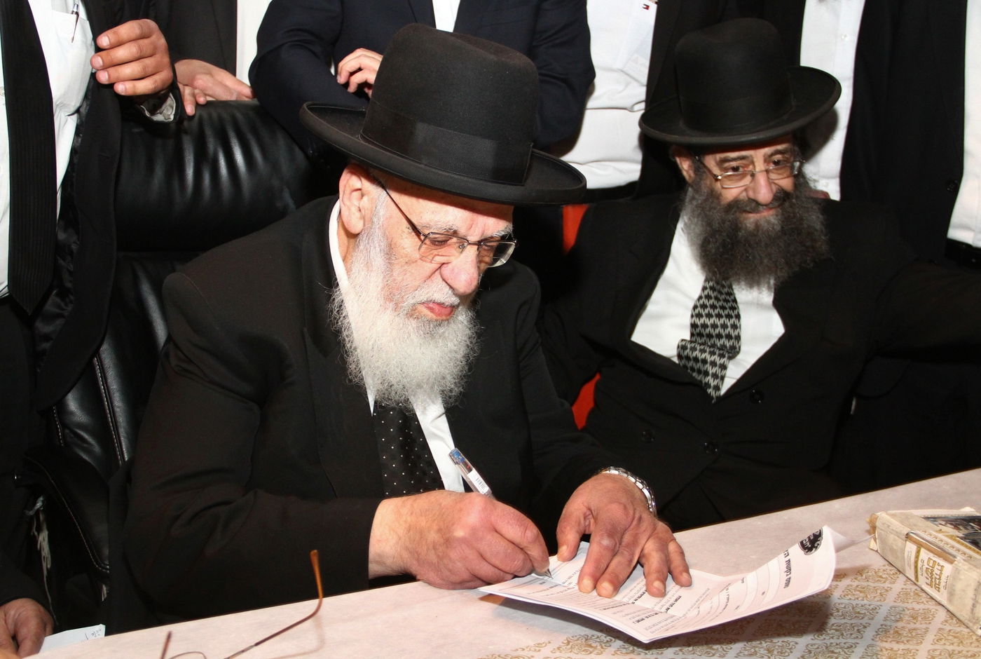 גלריה: נשיא המועצת הגר"ש כהן ב'פדיון פטר חמור'