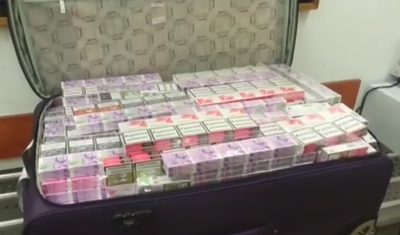 ניסתה להבריח 3,000 חפיסות סיגריות ונתפסה