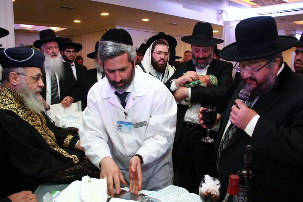 תיעוד: ברית לנכדו של הרב יהודה דרעי