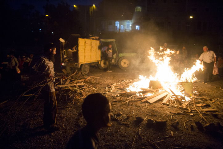 גלריה: ילדי ירושלים בהדלקת מדורת ל"ג בעומר