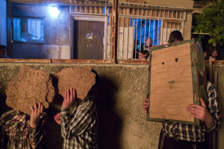 גלריה: ילדי ירושלים בהדלקת מדורת ל"ג בעומר