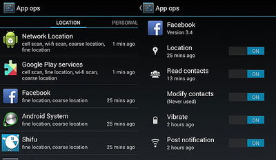 כך זה נראה באנדרואיד 4.3