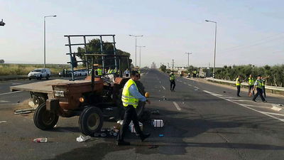 שני הרוגים ושמונה פצועים בתאונה בדרום