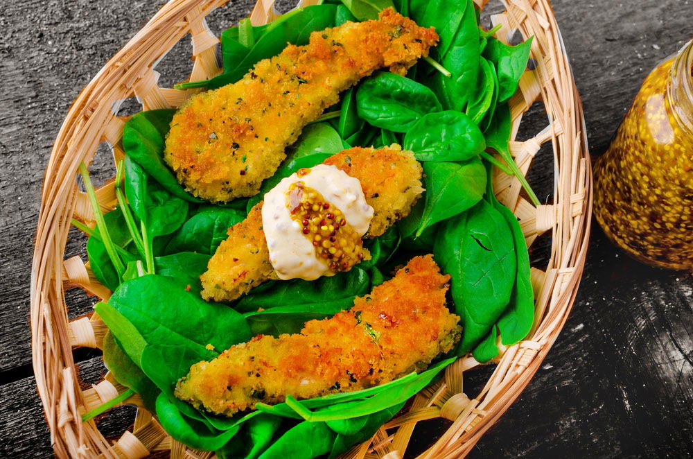 שניצל בציפוי מתובל. בהמשך: עוד 3 ציפויים נהדרים