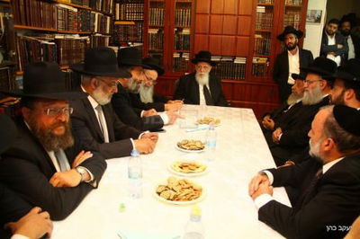 כינוס מועצת חכמי התורה בשבוע שעבר