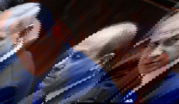 סילבן שלום ובנימין נתניהו