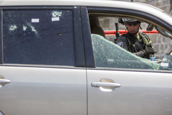 צפו: זירת פיגוע הדריסה בירושלים