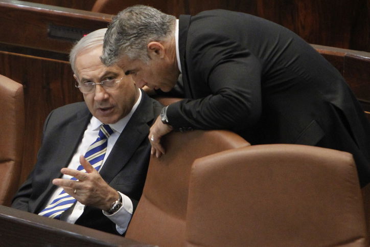 יאיר לפיד ורה"מ בנימין נתניהו. ארכיון