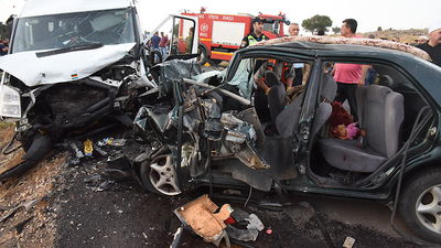 שלושה הרוגים בתאונה קשה ברמת הגולן