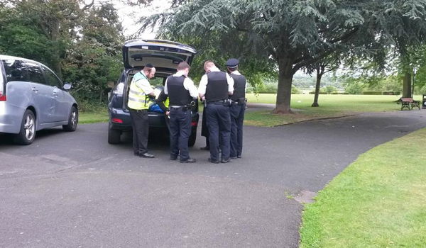 רעול פנים ניסה לשדוד יהודי בפארק ונלכד על ידי מתנדבים חרדים