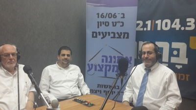 עורכי הדין באולפני 'קול ברמה'