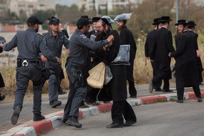 הפגנה. אילוסטרציה, למצולמים אין קשר לנאמר בכתבה