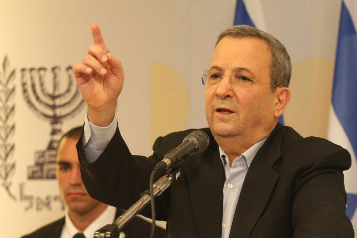 אהוד ברק מודאג מהחזית הצפונית