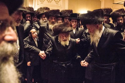 גלריה: חתונת נכדו של הגאב"ד רבי חיים וואזנר